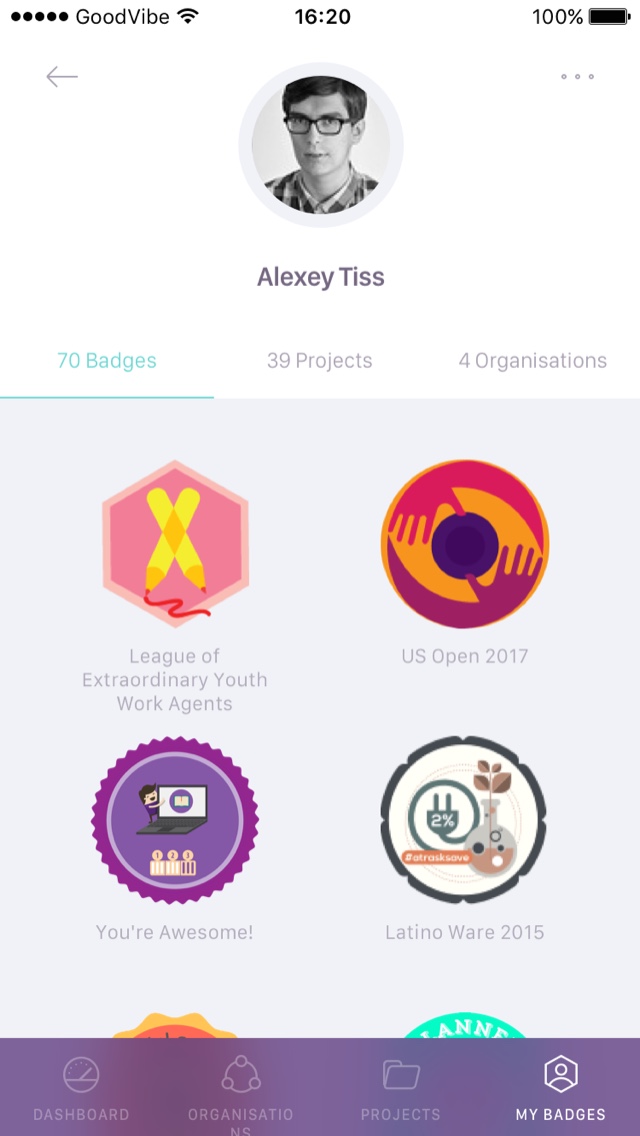 Badges for Entrepreneurship - Badge Wallet